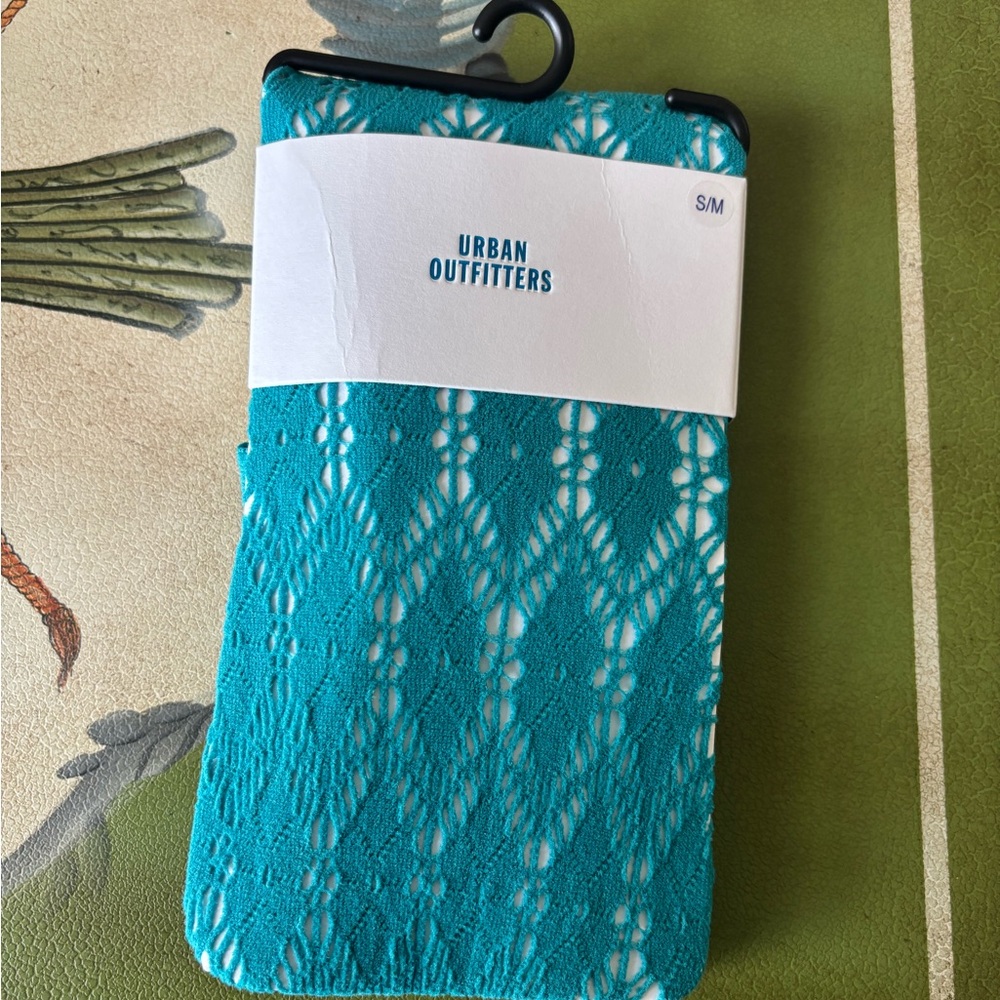 Urban Outfitters Daisy Crochet Tights